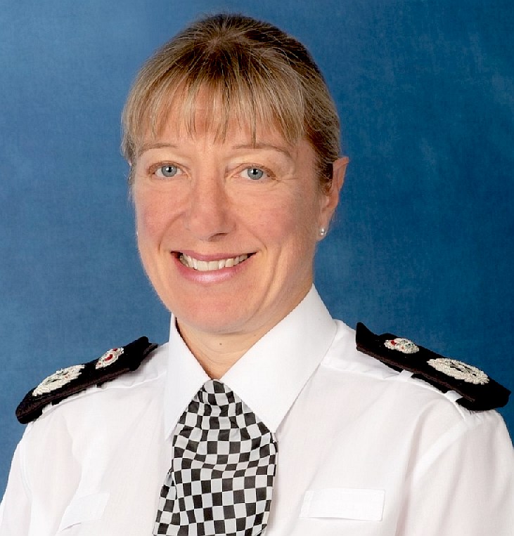 Jo Shiner, Chief Constable of Sussex police in June 2020